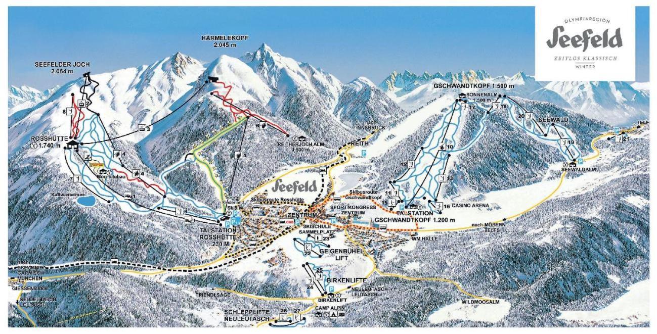 Relax Seefeld Apartman Seefeld in Tirol Bagian luar foto